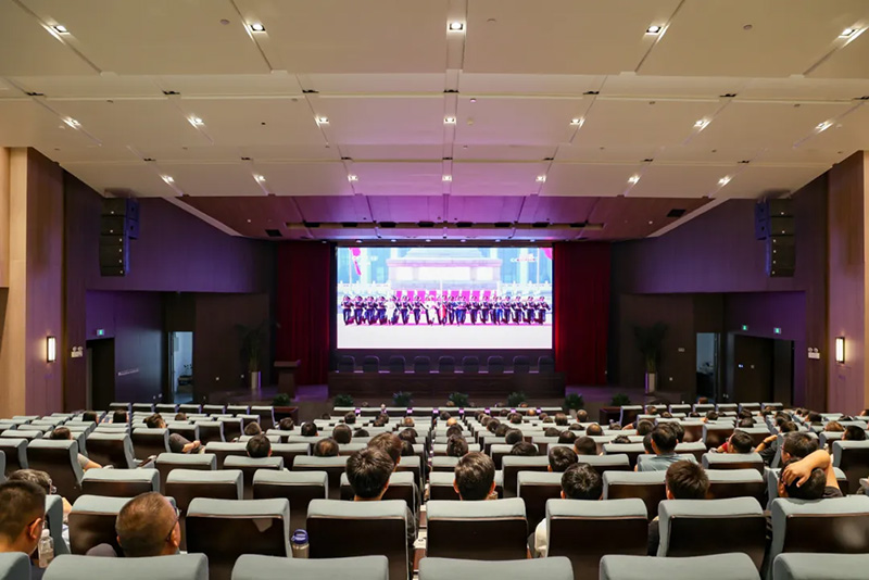 集團(tuán)組織觀看紀(jì)念中國人民抗日戰(zhàn)爭暨世界反法西斯戰(zhàn)爭勝利80周年大會(huì)